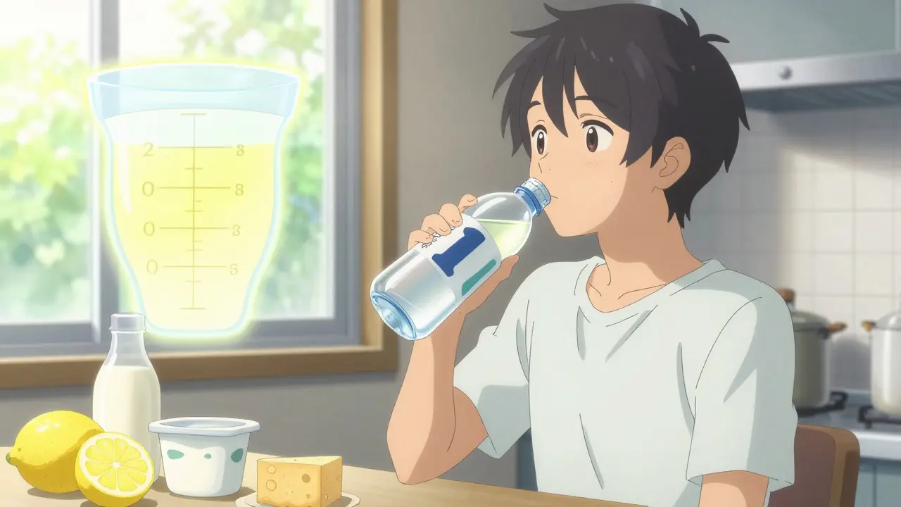 Chronic Kidney Stone Disease: How to Prevent Recurrence with Diet and Fluids